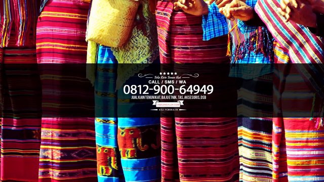 Butik Baju Kain Tenun Ikat NTT Online - WA 081290064949