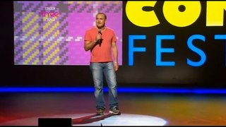 A very clever way to start a stand up routine
