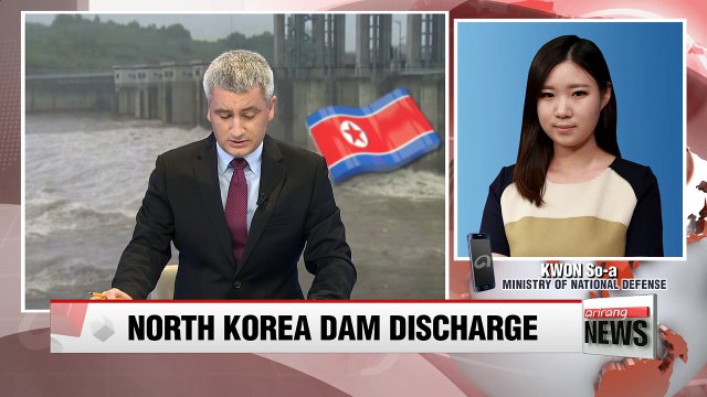 N. Korea discharges water from dam bordering South without notice: Defense Ministry