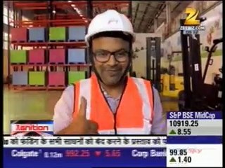 Bravo Electric Forklift Review on Zeeignition show, Zee Busi