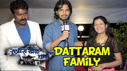 Dattaram & Sarita Get Candid | Ratris Khel Chale | 100 Episodes Celebration | Zee Marathi Serial