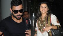 Virat Kohli And Vidya Balan Spotted At Airport | Team Leaves For West Indies
