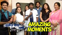 Ratris Khel Chale TEAM Creates Blast | 100 Episodes Celebration | Zee Marathi Serial