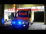 A1 ambulance 17-128 naar melding in Rotterdam
