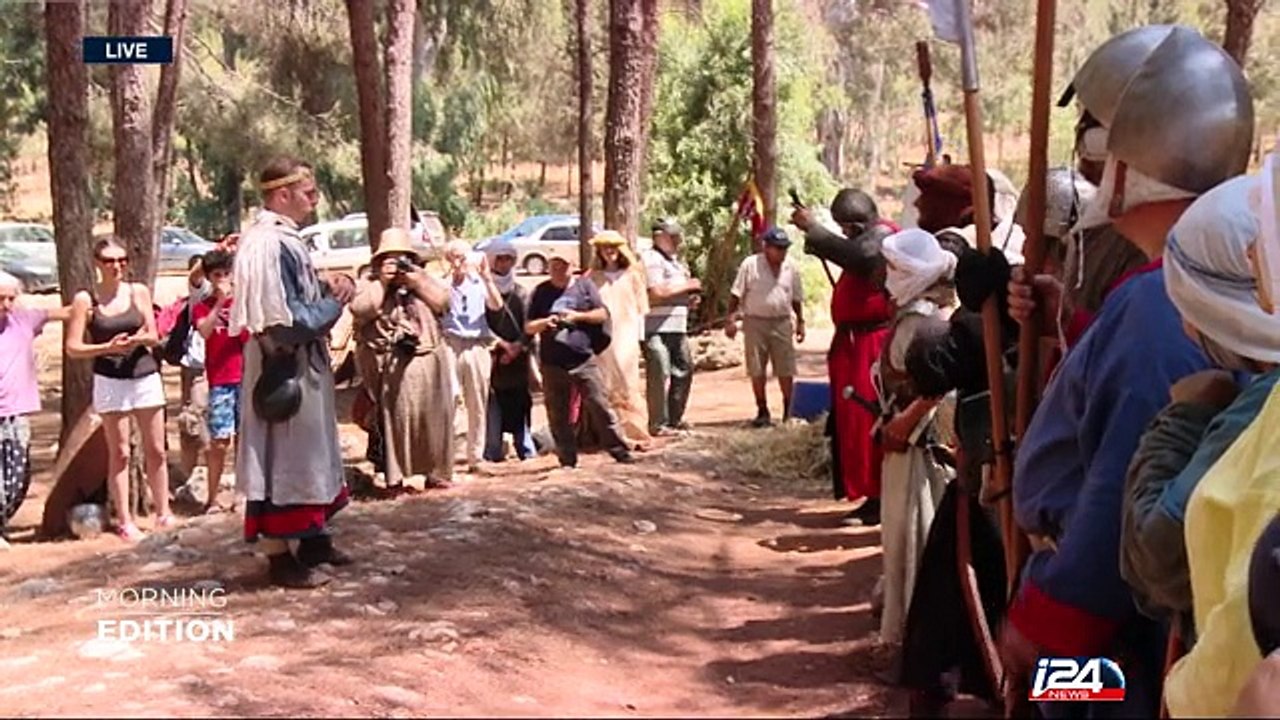 07/06: the battle of Hattin: Holy Land history buffs reenact the pivotal battle