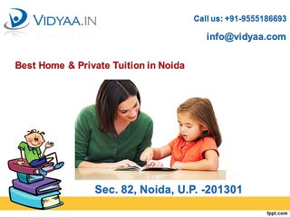 Best Private tuitions at home in noida