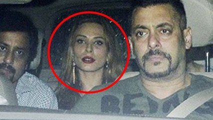 Video herunterladen: Salman Khan & Girlfriend Iulia Vantur Together At Sultan Special Screening