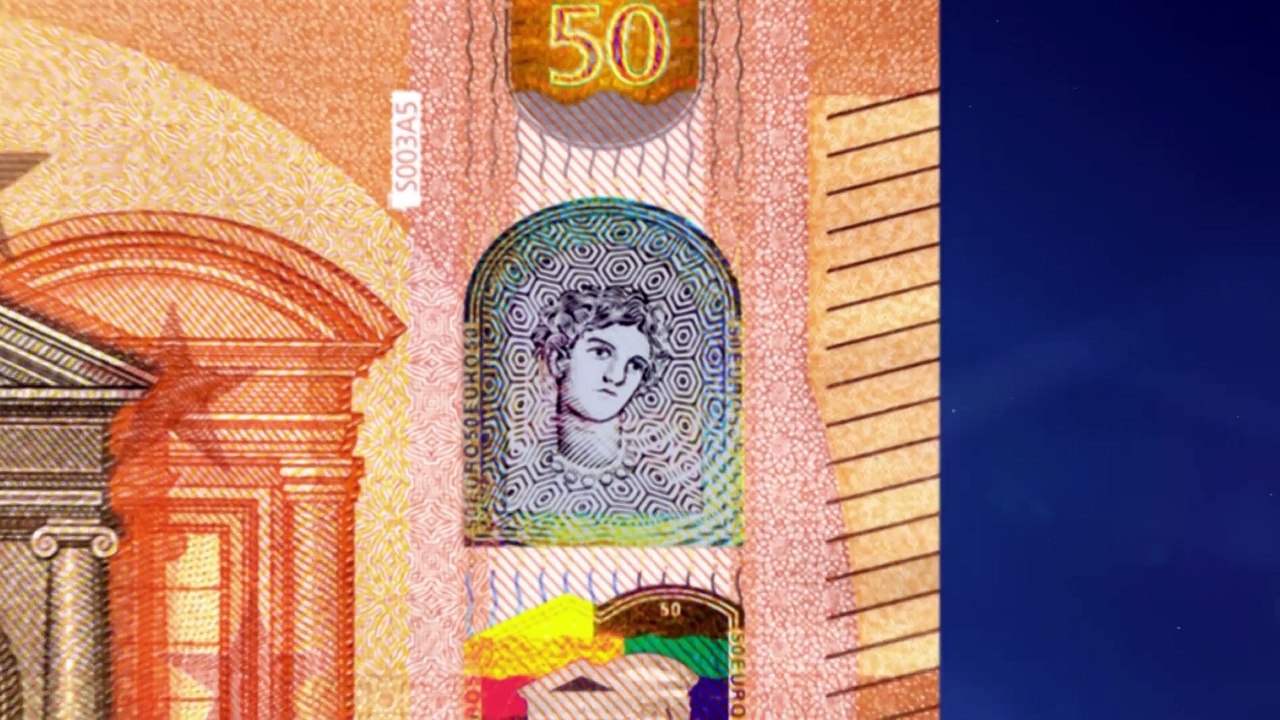 Découvrez le nouveau billet de 50 euros