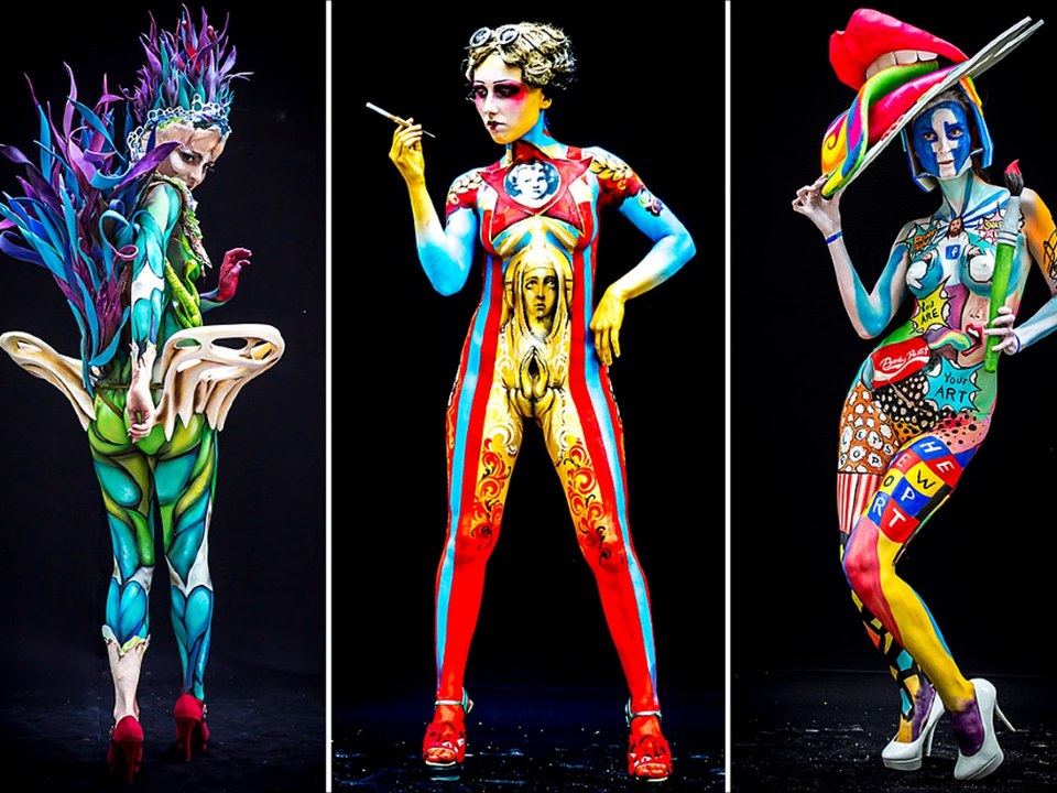 Body Paint sexy et bluffant
