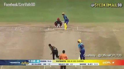 CPL 2016 Highlights - Shoaib Malik brilliant fifty against patriots