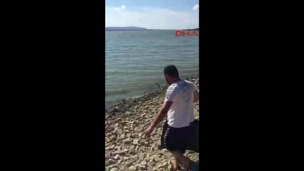 Dev Sazanları Yakalayıp Yakalayıp Göle Bırakıyorlar