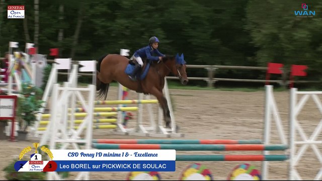 CSO Poney 1D minime 1 & - Excellence