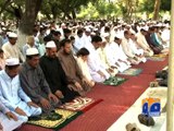 Largest Eid prayers held at Eidgah Charsadda road Peshawar