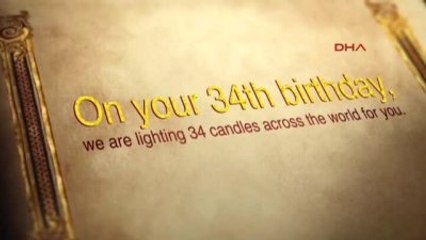 Hayranları Tuba Büyüküstün İçin 34 Ülkeden Aynı Klipte 34 Mum Üfledi