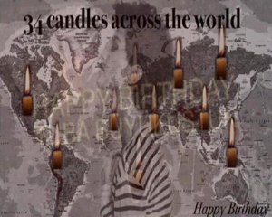 Hayranları Tuba Büyüküstün İçin 34 Ülkeden Aynı Klipte 34 Mum Üfledi