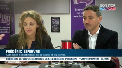 Frédéric Lefebvre dézingue Jean-Frédéric Poisson