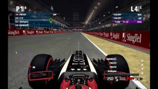 Racing F1 2012 - Fast Lap With Preyst - Singapore - 26/11/2012