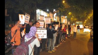 JUSTICE FOR SHAAN - CANDLE LIGHT MARCH - PUNE - 28 DEC 2014