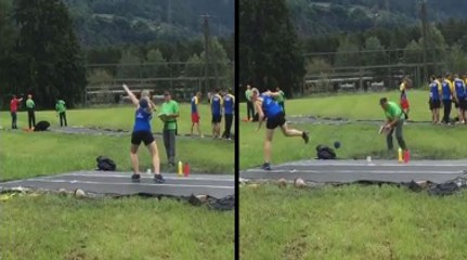 Most Painful Hammerthrow Ever