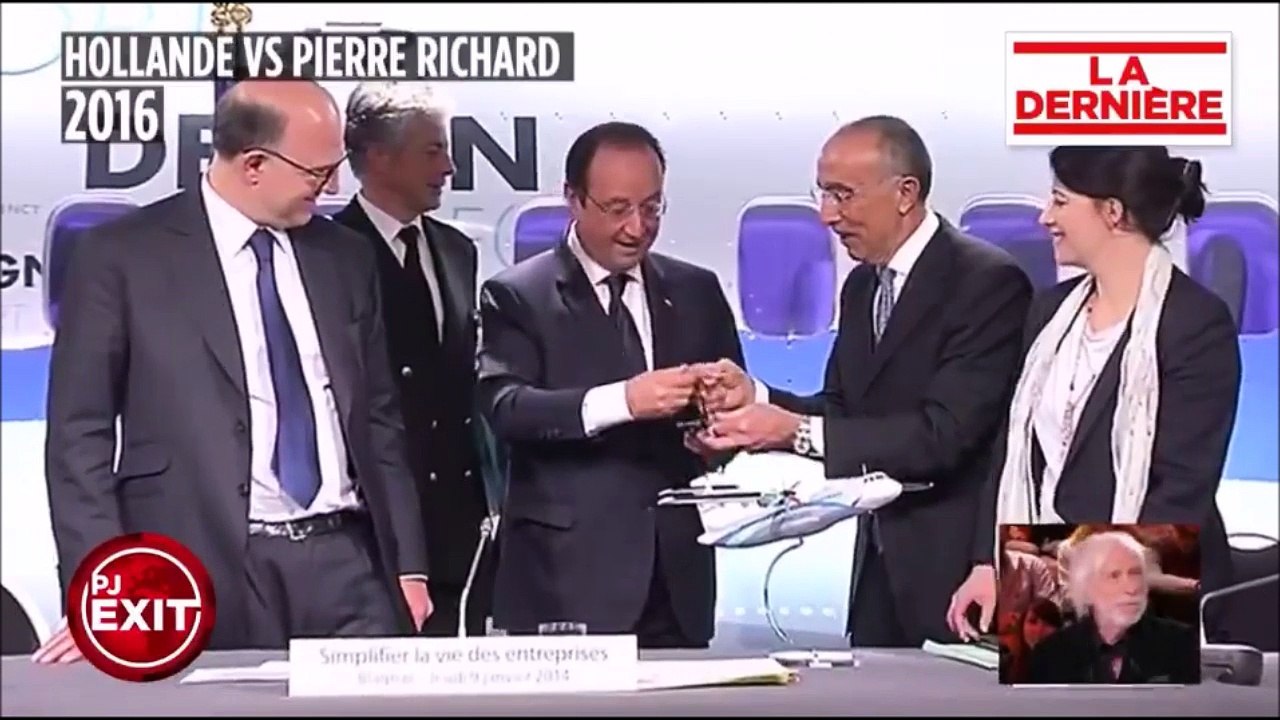 François Hollande vs Pierre Richard