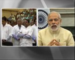 PM Modi witnesses the launch of navigation satellite PSLV C33/IRNSS-1G
