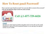 Find Timeless Reset Gmail Password services Thru Gmail Helpline Number 1-877-729-6626