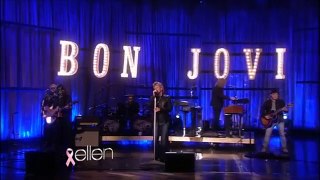 Bon Jovi - Amen (Live@Ellen DeGeneres 2013-10-23)