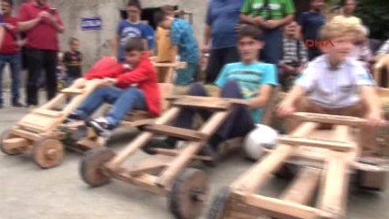 Rize'deki Laz Ralli Yarışları Nefes Kesti