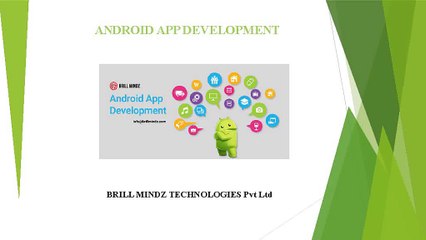 Android Application Development Dubai