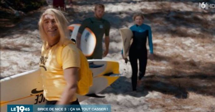 Jean Dujardin très en forme dans les premières images de Brice de Nice 3 (vidéo)