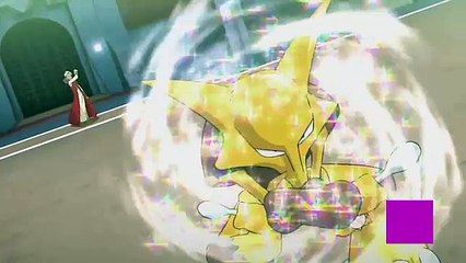 Pokemon X Y special Mega Act 4 Alakazam Evolve into Mega Alakazam HD 1080p