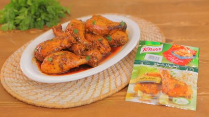 طريقة عمل دبابيس الفراخ الحارة - الشيف علاء الشربيني