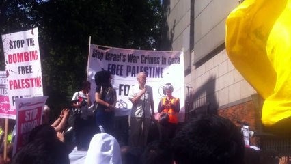 London Palestine & Gaza Demo Speeches: Jeremy Corbyn 19/7/14