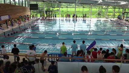 Скачать видео: Championnat de France UNSS NATATION collège SP version courte