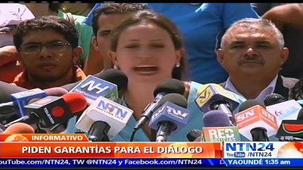 María Corina Machado: “O el régimen le pone fecha al revocatorio o el hambre lo hará”