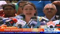 María Corina Machado: “O el régimen le pone fecha al revocatorio o el hambre lo hará”