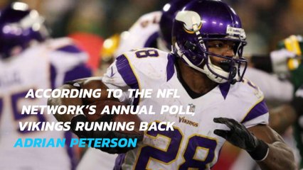 Adrian Peterson voted 5th best player in the NFL by peers