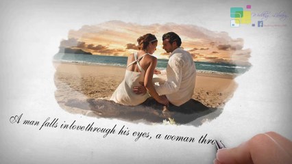 Videohive Lovestory handwriting book