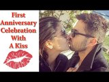 Shahid Kapoor & Mira Rajput Celebrate First Wedding Anniversary With A Kiss