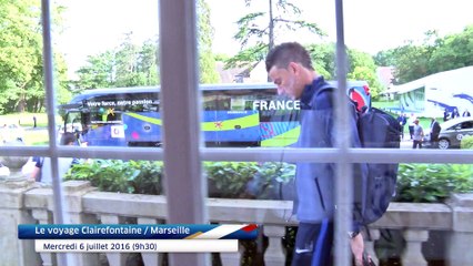 Les Bleus sont à Marseille pour France - Allemagne