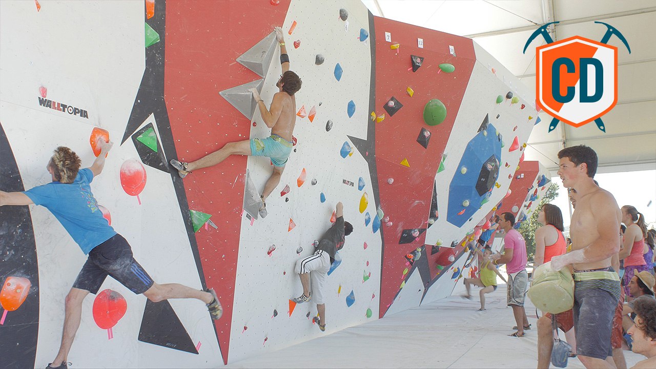 Sweat And Thuggery At The Natural Games Bouldering Comp...