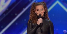 Sofie Dossi Teen Balancer and Contortionist Shoots a Bow With Her Feet America's Got Talent 2016