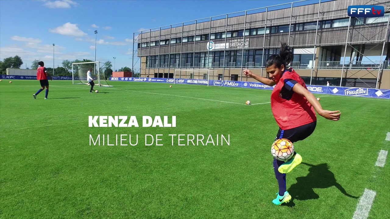 Equipe de France Féminine : circuit technique avec Kenza Dali et Amel Majri !