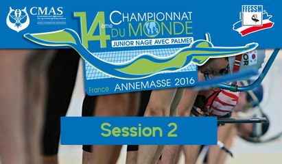 Day 1, Session 2 - 14th World Junior Finswimming Championship