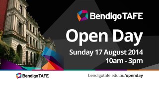 Bendigo TAFE Open Day, Sunday 17 August 2014