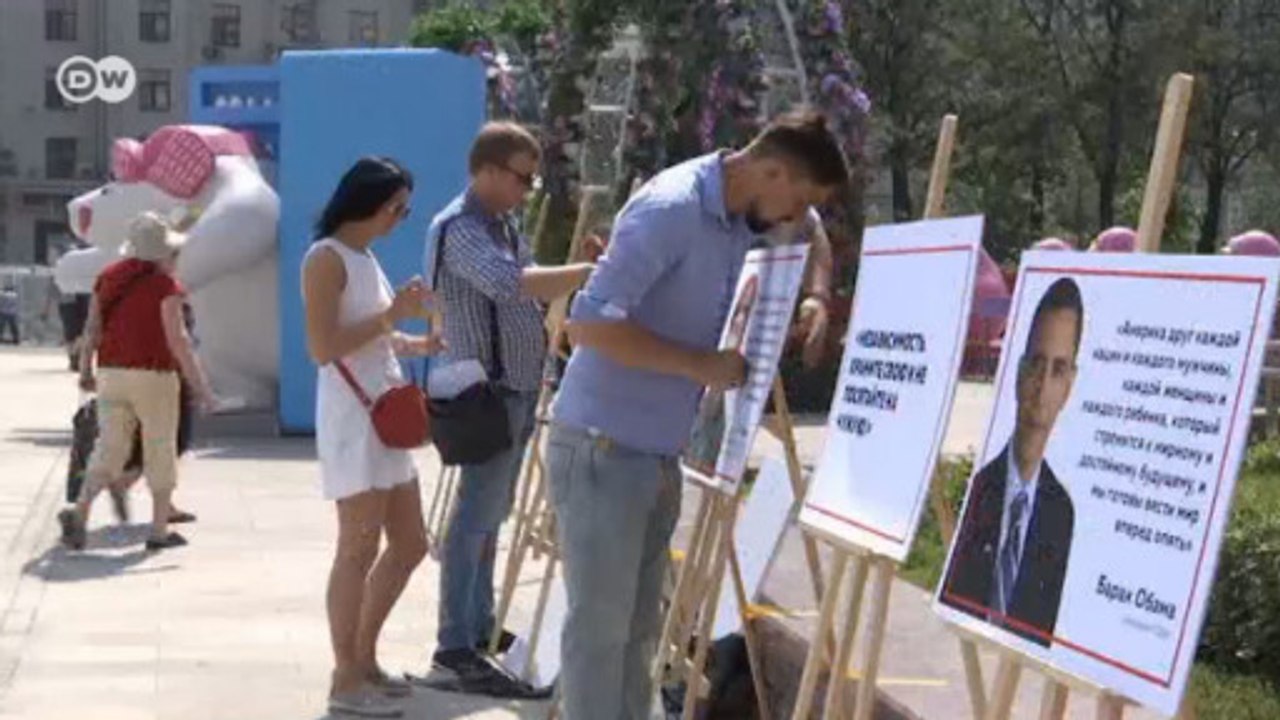 Moskova’da ABD protestosu