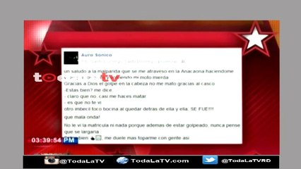 Auro Sonico denuncia sufre accidente en su motocicleta-Famosos Inside-Video