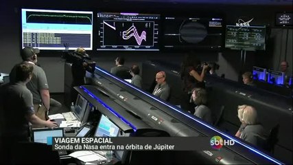 Sonda da Nasa chega à órbita de Júpiter após viagem de cinco anos