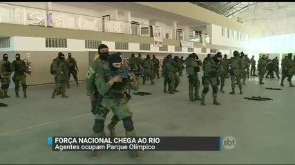Segurança da Olimpíada contará com cinco mil homens da Força Nacional