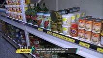 Consumidores devem ficar atentos com as promoções de supermercado